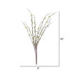 Vickerman Artificial Gray Goat Willow Bush - view 4 of 5