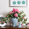 Vickerman Artificial Geranium Hanging Bush - view 2 of 4