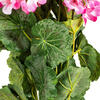 Vickerman Artificial 19.5" Geranium Bush - view 4 of 7