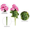 Vickerman Artificial 19.5" Geranium Bush - view 7 of 7