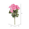 Vickerman 18" Artificial Geranium Bush - view 3 of 3