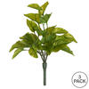 12" Green Pothos Leaf Bush 3/Pk - view 5 of 5