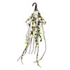 36" White Cotton Mixed Greenery Teardrop - view 1 of 2