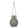 10" Beige Terracotta Bottle Rope Handle - view 1 of 4