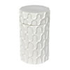 Vickerman White Ceramic Container with Lid - view 1 of 4