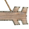 22" Rustic Arrow with Rope Hanger - view 3 of 5