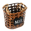 10" Wire Chalkboard Oval Basket Set/3 - view 2 of 3