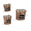 10" Wire Chalkboard Oval Basket Set/3 - view 3 of 3