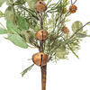 Vickerman Winter Cedar, Pinecone, Eucalyptus, and Brown Jingle Bell Collection - view 3 of 4