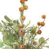 Vickerman Winter Cedar, Pinecone, Eucalyptus, and Brown Jingle Bell Collection - view 2 of 4