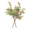 Vickerman Winter Cedar, Pinecone, Eucalyptus, and Brown Jingle Bell Collection - view 4 of 4