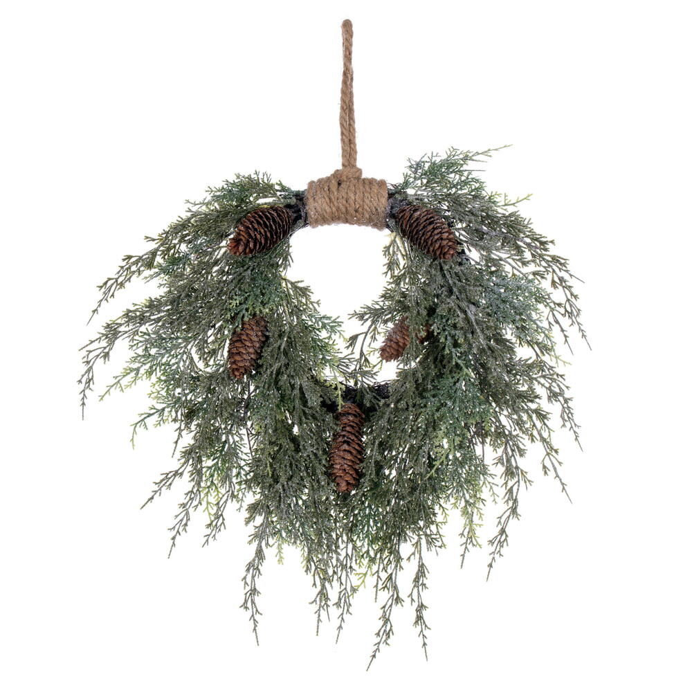 Vickerman Snow Cedar Hanging Collection