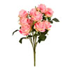 Vickerman 17.5" Artificial Rose Bush - view 1 of 2