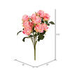 Vickerman 17.5" Artificial Rose Bush - view 2 of 2