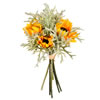 14" Yellow Sunflower Succulent Bouquet - view 1 of 2