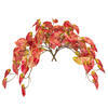 Vickerman 15" Artificial Hanging Variegated Leaves Vine, 2 per bag - view 4 of 4