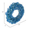 Vickerman 20" Real Touch Hydrangea Wreath - view 3 of 5