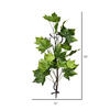 30" Green Plantanus Leaf Swag - view 2 of 2