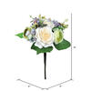 16" Mixed Hydrangea Rose Bush - view 2 of 2