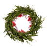 22" Mixed Floral Wreath - view 3 of 6