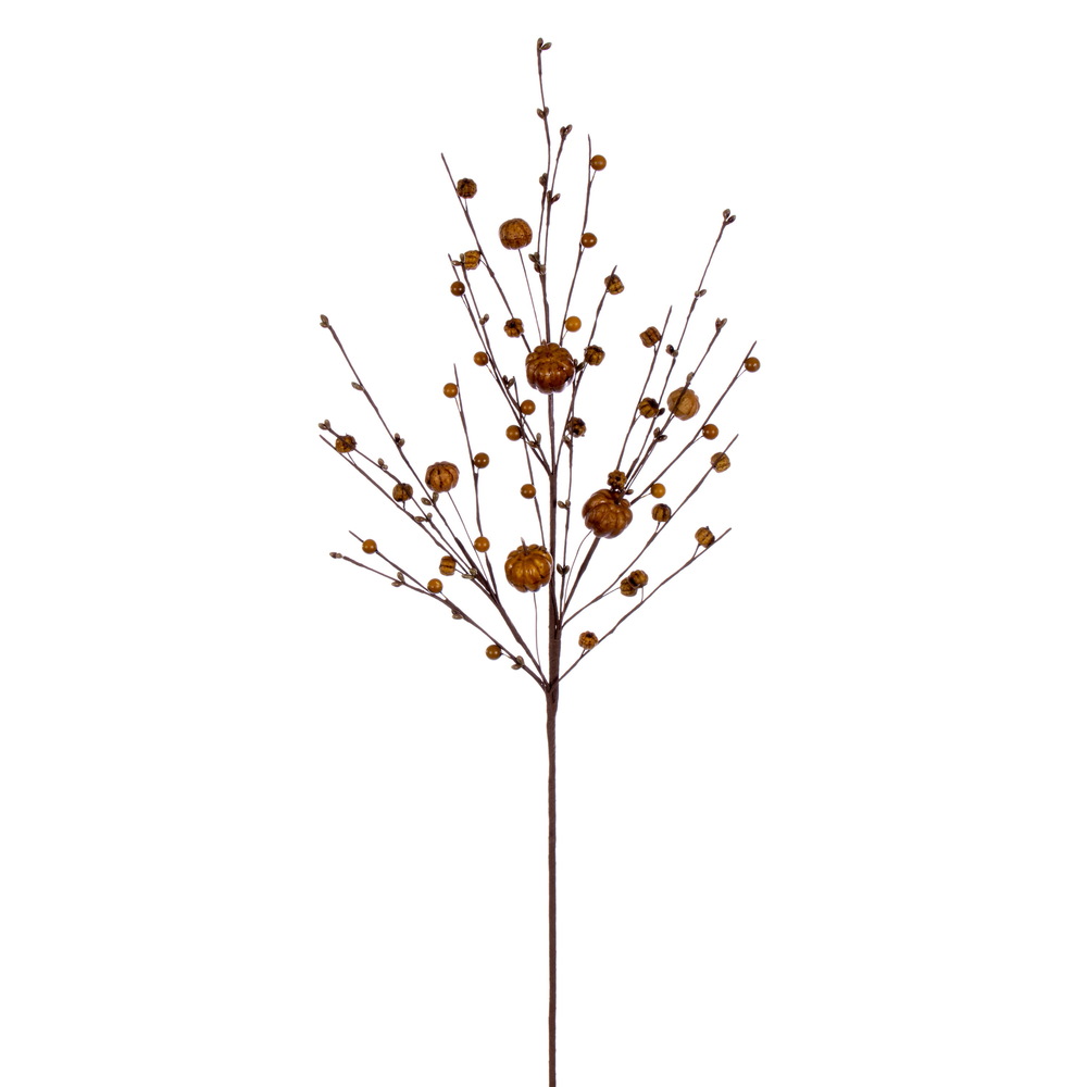 Vickerman 32" Artificial Pumpkin Berry Spray
