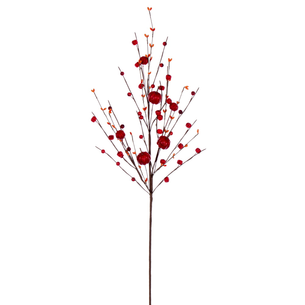 Vickerman 32" Artificial Pumpkin Berry Spray