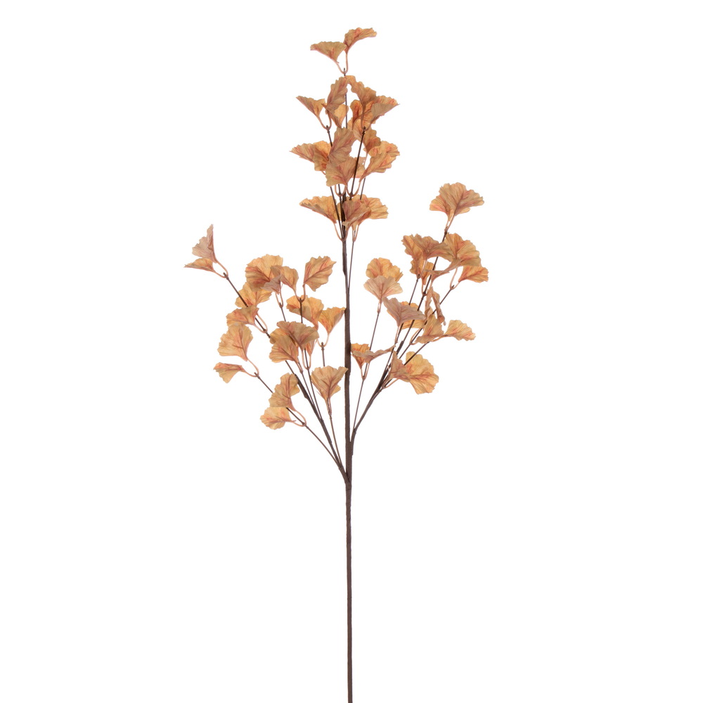 Vickerman 32" Artificial Ginkgo Leaf Spray 4/Pk