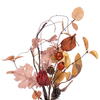 Vickerman Autumn Orange Assorted Maple leaves and Pinecones Collection - view 2 of 5