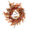 Vickerman Cream Red Artificial Leaf Wreath - view 1 of 5