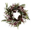 22" Green Leaf Wreath - view 1 of 5