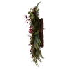 22" Green Leaf Wreath - view 4 of 5