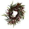 22" Green Leaf Wreath - view 5 of 5