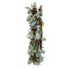 22" Green Leaf Wreath - view 4 of 5