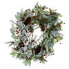 22" Green Leaf Wreath - view 5 of 5