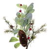 22" Green Leaf Wreath - view 2 of 5