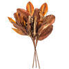 Vickerman Brown Artificial Magnolia Leaf Collection - view 4 of 4