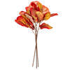 Vickerman Orange Fiddle Leaf Spray. - view 4 of 4