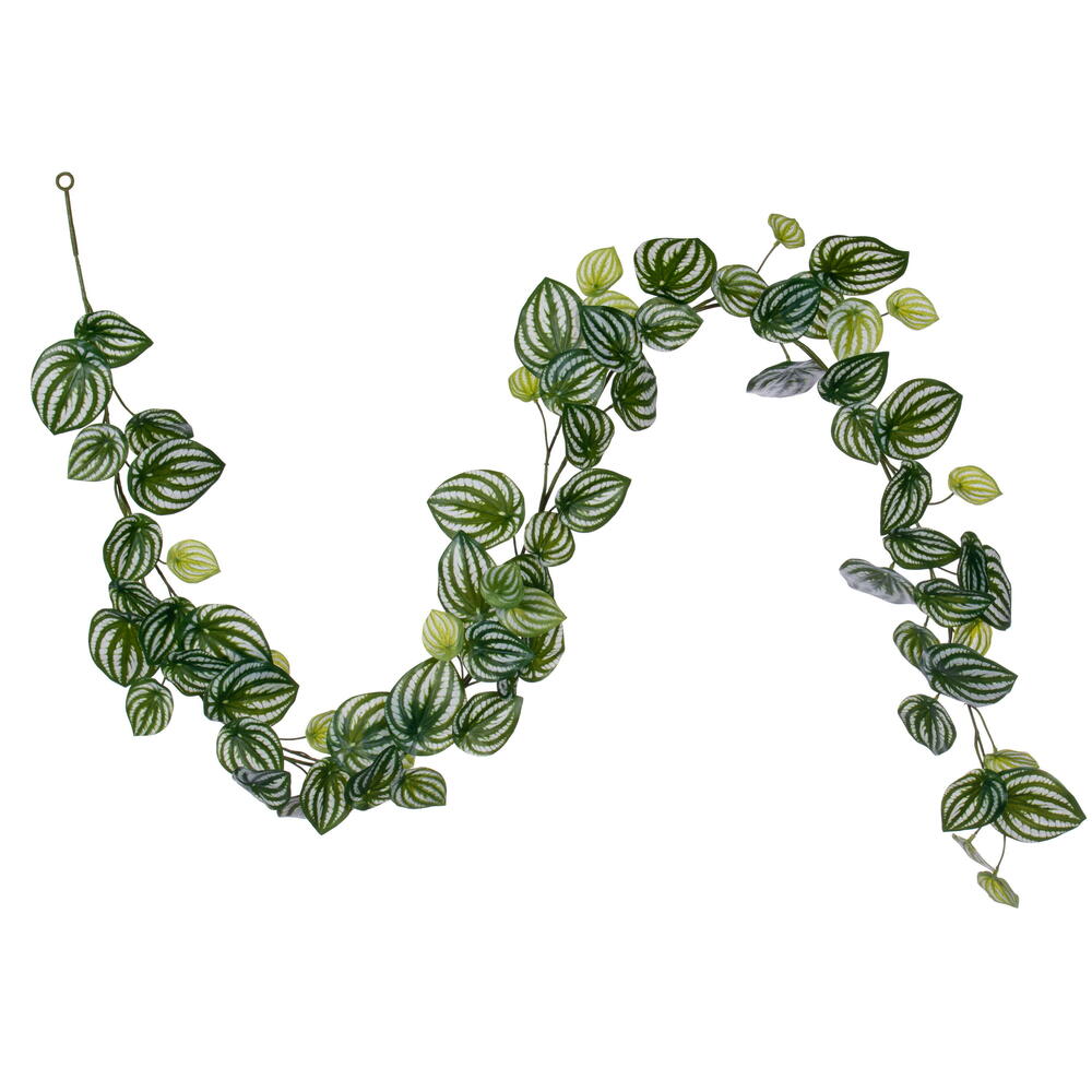 72" Watermelon Peperomia Garland FT UV