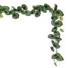 72" Watermelon Peperomia Garland FT UV - view 4 of 4