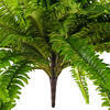 Vickerman Green Artificial Boston Fern Bush - view 4 of 4