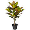 Vickerman Artificial Croton Potted Plant - view 4 of 4