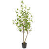 Vickerman Artificial Potted Baby Leaf Tree - view 5 of 5