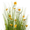 Vickerman Artificial Yellow Potted Artificial Cosmos and Grass - view 4 of 6