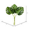 13" Green Split Philo Leaf Bundle 2/pk - view 3 of 4