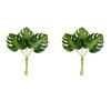 13" Green Split Philo Leaf Bundle 2/pk - view 4 of 4