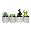 Vickerman Artificial Assorted Potted Artificial Succulents - view 1 of 3