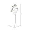 25" Brown/White Patrinia Spray 6/Pk - view 3 of 4