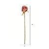 Vickerman 18" Artificial Rose Stem - view 2 of 3