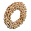 18" Cream Natural Thistle Wreath - view 2 of 5