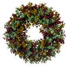 Vickerman Artificial Spiral Eucalyptus Wreath - view 1 of 5
